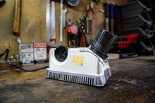 Load image into Gallery viewer, Drill Doctor - DD750X 750X Drill Bit Sharpener for High-Speed Steel, Masonry, Carbide, Cobalt, & TiN-coated Drill Bits, with Adjustable Angles from 115° to 140°, Sharpens 3/32in – 3/4in Drill Bits gray/black
