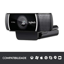 Load image into Gallery viewer, Logitech C922 Pro Stream Webcam 1080P Camera for HD Video Streaming & Recording 720P at 60Fps with Tripod Included