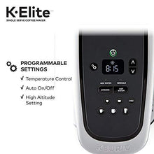 Load image into Gallery viewer, Keurig C K-Elite Maker, Single Serve K-Cup Pod Brewer, with Iced Coffee Capability, Extra Included, 75oz, Brushed Silver Plus Filter Bundle