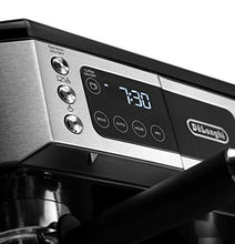 Load image into Gallery viewer, De'Longhi All-in-One Combination Coffee Maker & Espresso Machine + Advanced Adjustable Milk Frother for Cappuccino & Latte + Glass Coffee Pot 10-Cup, COM532M