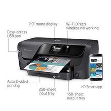 Load image into Gallery viewer, HP OfficeJet Pro 8210 Wireless Color Printer with Mobile Printing, Amazon Dash replenishment ready (D9L64A) (Renewed)