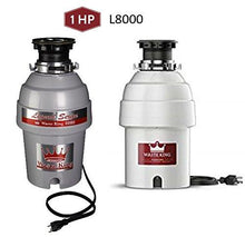 Load image into Gallery viewer, Waste King Legend Series 1 HP Continuous Feed Garbage Disposal with Power Cord - (L-8000)
