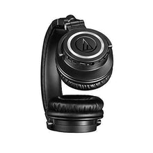 Load image into Gallery viewer, Audio-Technica ATHM50XBT Wireless Bluetooth Over-Ear Headphones, Black