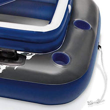 Load image into Gallery viewer, Intex Inflatable Mega Chill II 72 Can Cooler Float + River Run Tube (4 Pack)