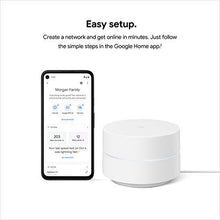 Load image into Gallery viewer, Google Wifi - AC1200 - Mesh WiFi System - Wifi Router - 4500 Sq Ft Coverage - 3 pack