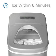 Load image into Gallery viewer, hOmeLabs Chill Pill Countertop Ice Maker - Perfect Ice in 8 to 10 Minutes - 26 Pounds Per Day Production To Keep You Iced Out Of Your Mind