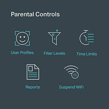 Load image into Gallery viewer, TP-Link Deco Mesh WiFi System(Deco M3) –Up to 4,500 sq.ft Whole Home Coverage, Replaces WiFi Router/Extender, Plug-in Design, Works with Alexa, 3-Pack