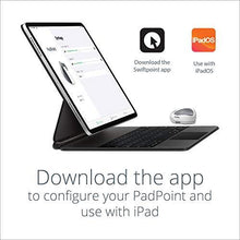 Load image into Gallery viewer, Swiftpoint PadPoint Wireless Mouse Made for iPad Pro, Air, MacBook & Tablet | Mini Ergo Pen Grip | Compatible with Apple Pencil, Magic Keyboard & Logitech Folio | Bluetooth & Rechargeable