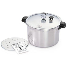 Load image into Gallery viewer, Presto 01755 16-Quart Aluminum canner Pressure Cooker, One Size, Silver