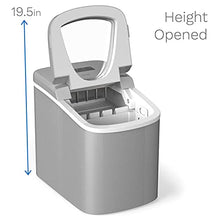 Load image into Gallery viewer, hOmeLabs Chill Pill Countertop Ice Maker - Perfect Ice in 8 to 10 Minutes - 26 Pounds Per Day Production To Keep You Iced Out Of Your Mind