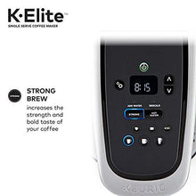 Load image into Gallery viewer, Keurig C K-Elite Maker, Single Serve K-Cup Pod Brewer, with Iced Coffee Capability, Extra Included, 75oz, Brushed Silver Plus Filter Bundle