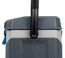 Load image into Gallery viewer, Igloo BMX 25 Quart Cooler with Cool Riser Technology, Fish Ruler, and Tie-Down Points - 11.29 Pounds - Carbonite Gray and Blue