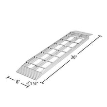 Load image into Gallery viewer, Guardian Dual Runner Shed Ramps - 750 Pound Per Axle Capacity