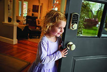 Load image into Gallery viewer, Kwikset 99160-020 Smartcode 916 Traditional Smart Lock Touchscreen Electronic Deadbolt Door Lock with SmartKey Security and Z-Wave Plus, Satin Nickel