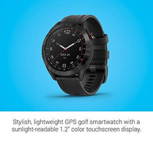 Load image into Gallery viewer, Garmin Approach S40, Stylish GPS Golf Smartwatch, Lightweight with Touchscreen Display, Black
