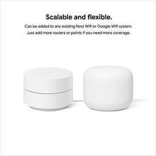 Load image into Gallery viewer, Google Nest Wifi - AC2200 - Mesh WiFi System - Wifi Router - 4400 Sq Ft Coverage - 2 pack