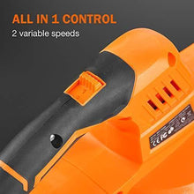 Load image into Gallery viewer, SnapFresh Leaf Blower - 20V Cordless Leaf Blower with Battery & Charger, Electric Leaf Blower for Yard Cleaning, Lightweight Leaf Blower Battery Powered for Snow Blowing (Battery & Charger Included)