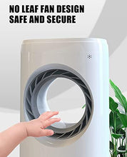 Load image into Gallery viewer, Evaporative Air Cooler- Personal Portable Air Conditioner, Small Fan that Blows Cold Air, 3 Speeds, 60°Oscillation, 7.5-Hour Timer, Humidifiers Function for Garage, Home, Office, Room
