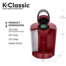Load image into Gallery viewer, Keurig K-Classic Coffee Maker, Single Serve K-Cup Pod Coffee Brewer, 6 to 10 Oz. Brew Sizes, Rhubarb