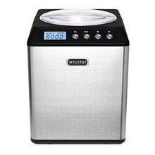 Load image into Gallery viewer, Whynter ICM-201SB Upright Automatic Ice Cream Maker 2 Quart Capacity Built-in Compressor, no pre-freezing, LCD Digital Display, Timer, Stainless Steel Mixing Bowl, 2.1