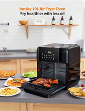 Load image into Gallery viewer, Innsky Air Fryer, 10.6-Quarts Air Oven, Rotisserie Oven, 1500W Electric Air Fryer Oven with LED Digital Touchscreen, 10-in-1 Countertop Oven with Dehydrator & Rotisserie, 6 Accessories & 32+ Recipes