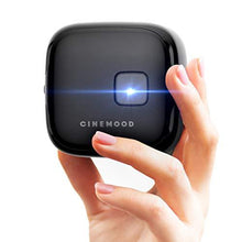 Load image into Gallery viewer, CINEMOOD 360 - Smart wi-fi Cube Projector with Streaming Services, 360° Videos, Games, Kids Entertainment. 120 inch Picture, 5-Hour Video Playtime. Neat Portable Projector for Family Entertainment.