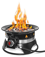 Load image into Gallery viewer, Outland Living Firebowl 870 Premium Outdoor Portable Propane Gas Fire Pit with Cover & Carry Kit, 19-Inch Diameter 58,000 BTU Auto-Ignition