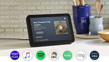 Load image into Gallery viewer, Echo Show 8 (1st Gen, 2019 release) -- HD smart display with Alexa – Unlimited Cloud Photo Storage – Digital Photo Display - Charcoal