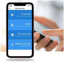 Load image into Gallery viewer, Lockly Secure Pro | Bluetooth Fingerprint WiFi Keyless Entry Smart Door Lock (PGD 728W) Patented Keypad | 3D Fingerprint Reader | iOS and Android Compatible (Dead Bolt, Matte Black)