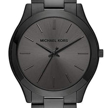 Load image into Gallery viewer, Michael Kors Men's Slim Runway Black Watch MK8507