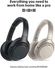 Load image into Gallery viewer, Sony WH1000XM3 Noise Cancelling Headphones, Wireless Bluetooth Over the Ear Headset – Black (2018 Version)