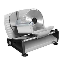 Load image into Gallery viewer, Meat Slicer 200W Electric Deli Food Slicer with Child Lock Protection, Removable 7.5’’ Stainless Steel Blade and Food Carriage, Adjustable Thickness Food Slicer Machine for Meat, Cheese, Bread