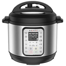 Load image into Gallery viewer, Instant Pot Duo Plus 6 Quart 9-in-1 Electric Pressure Cooker, Slow Cooker, Rice Cooker, Steamer, Sauté, Yogurt Maker, Warmer & Sterilizer, 15 One-Touch Programs,Stainless Steel/Black