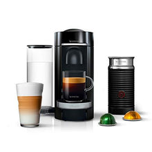 Load image into Gallery viewer, Nespresso VertuoPlus Deluxe Coffee and Espresso Maker Bundle with Aeroccino Milk Frother by De'Longhi Black