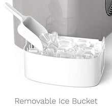 Load image into Gallery viewer, hOmeLabs Chill Pill Countertop Ice Maker - Perfect Ice in 8 to 10 Minutes - 26 Pounds Per Day Production To Keep You Iced Out Of Your Mind