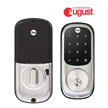 Load image into Gallery viewer, Yale Assure Lock Touchscreen, Wi-Fi Smart Lock - Works with the Yale Access App, Amazon Alexa, Google Assistant, HomeKit, Phillips Hue and Samsung SmartThings, Satin Nickel