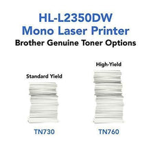 Load image into Gallery viewer, Brother Compact Monochrome Laser Printer, HL-L2350DW, Wireless Printing, Duplex Two-Sided Printing, Amazon Dash Replenishment Ready