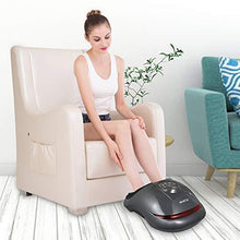 Load image into Gallery viewer, CINCOM Foot Massager with Heat & Air Compression for Foot Deep Shiatsu Kneading Massage with 3 Intensities 2 Modes Auto-Off Timer for Relax