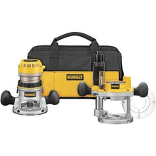 Load image into Gallery viewer, DEWALT Router, Fixed/Plunge Base Kit, Variable Speed, Soft Start, 2-1/4-HP (DW618PKB)
