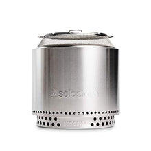 Load image into Gallery viewer, Solo Stove Stainless Steel Bonfire Pit Spark Screen with guilds Shield Protector Mesh Protective Spark Screen for Backyard and Outdoor fire pits Stops Hot Embers