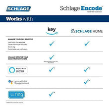 Load image into Gallery viewer, Schlage Lock Company BE489WB CEN 619 Schlage Encode Deadbolt Smart Lock | WiFi Touchscreen Keypad, Satin Nickel