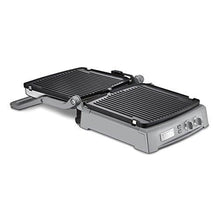 Load image into Gallery viewer, Cuisinart GR-150P1 GR-150 Griddler Deluxe, Brushed Stainless