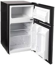 Load image into Gallery viewer, RCA RFR835-Black 3.2 Cubc Foot 2 Door Fridge and Freezer, Black
