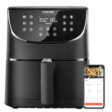 Load image into Gallery viewer, COSORI Smart WiFi Air Fryer 5.8QT(100 Recipes), Digital Touchscreen with 11 Cooking Presets for Air Frying, Roasting & Keep Warm ,Preheat & Shake Remind, Works with Alexa & Google Assistant,1700W