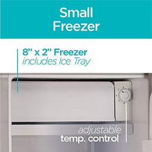 Load image into Gallery viewer, BLACK+DECKER BCRK32V Compact Refrigerator Energy Star Single Door Mini Fridge with Freezer, 3.2 Cubic Ft., VCM