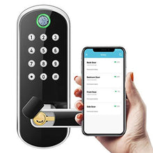 Load image into Gallery viewer, Sifely Keyless Entry Door Lock, Keypad Door Lock, Keyless Door Lock, Fingerprint Door Lock, Biometric Door Lock, Keypad Entry Door Lock, Passcode Code Door Lock, Digital Smart Door Lock (Smart Lock)