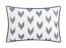 Load image into Gallery viewer, Chic Home Ayelet 10 Piece Comforter Set Color Block Ruffled Bag Bedding, Queen, Navy