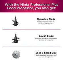 Load image into Gallery viewer, Ninja BN601 Professional Plus Food Processor 1000-Peak-Watts with Auto-iQ Preset Programs Chop Puree Dough Slice Shred with a 9-Cup Capacity and a Silver Stainless Finish