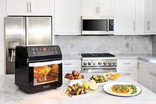 Load image into Gallery viewer, Yedi Total Package Air Fryer Oven XL, 12.7 Quart, Deluxe Accessory Kit, Recipes, BPA-Free, Auto Shutoff, Black