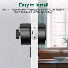 Load image into Gallery viewer, SECURAM Touch Smart Lock Deadbolt, Keyless Entry Door Lock with Fingerprint, Touchpad, High-Security Keys, Remote Control, Voice Control via Alexa, Easy Installation, Auto-relock and Alarm